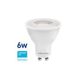 Lámpara WellMax Dicroica 6W Cálida/Fría