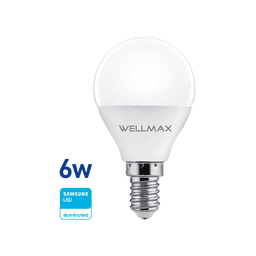 Lámpara WellMax Led Gota Cálida/Fría  6W