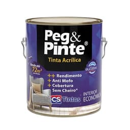 Pintura Peg&Pinte Tinta Acrílica  3,6L