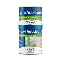 Viapol Viapoxi Adhesivo Gel Componente A 670g + Componente B 330g
